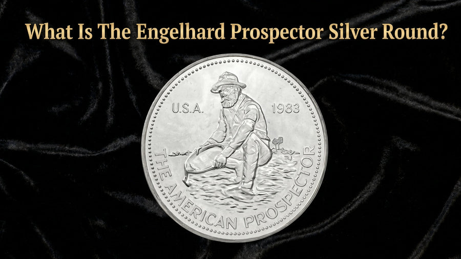 Engelhard Prospector silver round
