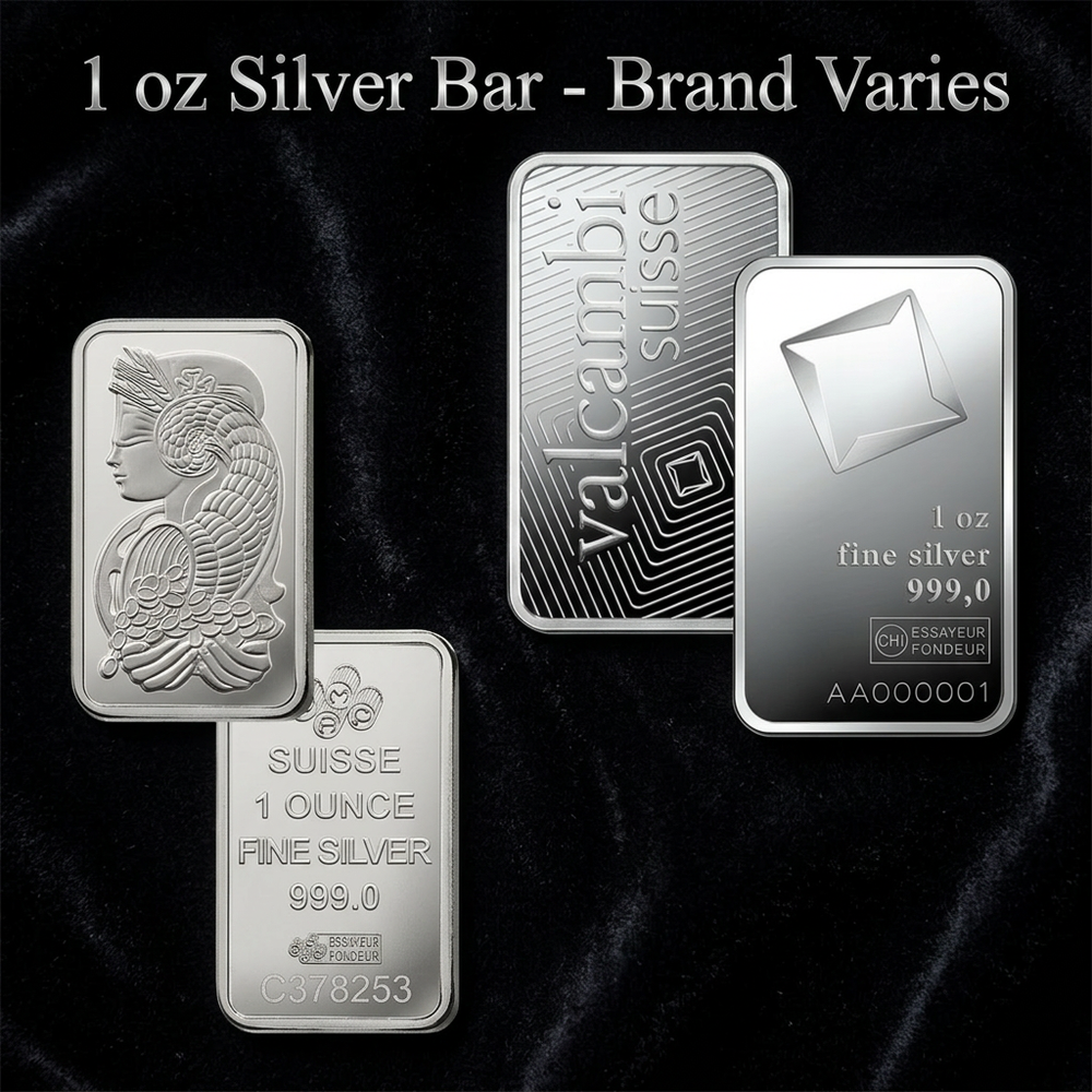 10 Oz Silver Bars - The Royal Mint & Royal Canadian Mint – BGS