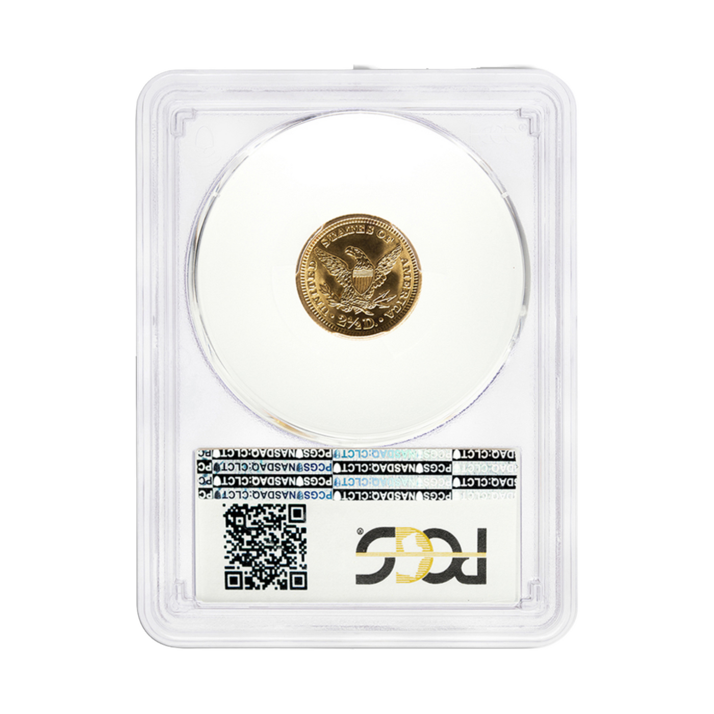 $2.5 Gold Liberty Quarter Eagle - PCGS MS63