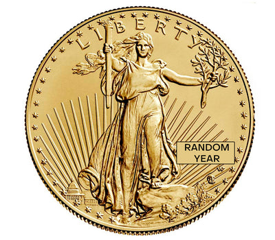 1/10oz American Gold Eagle - Random Year - BU