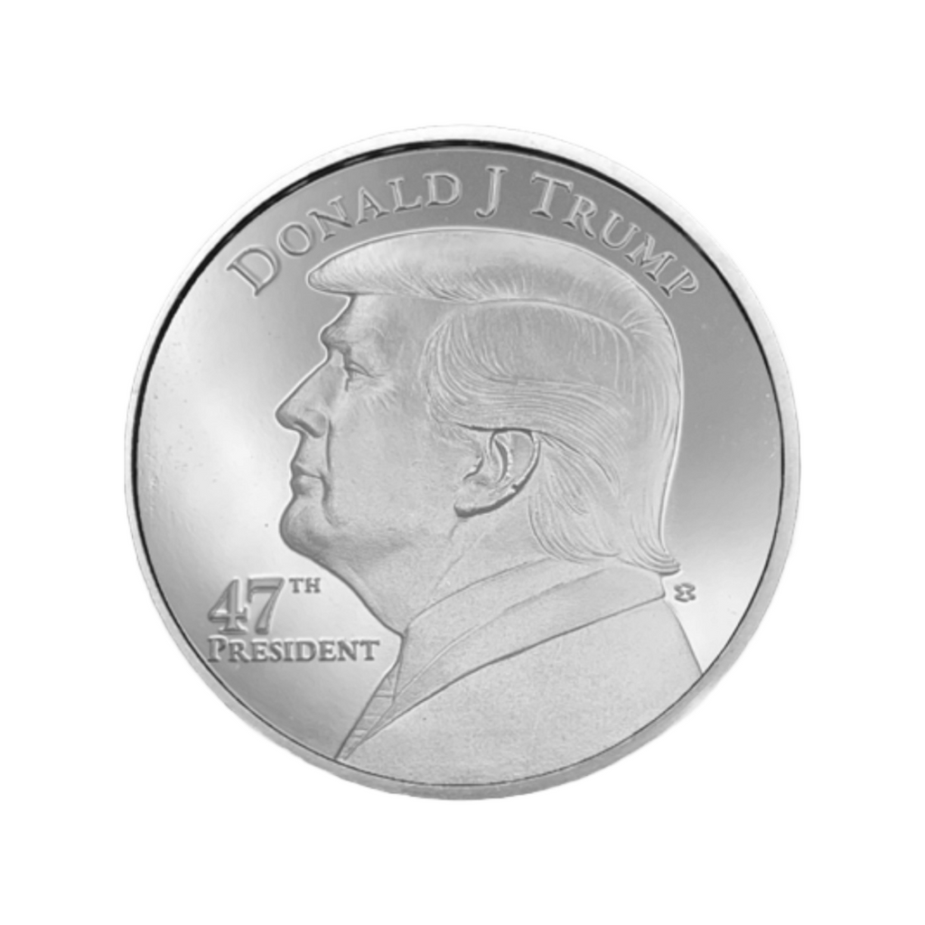 47th President Donald Trump Coin - 1 Oz Silver Round – BGS