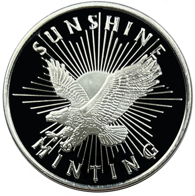 1oz Silver Round - Sunshine Minting
