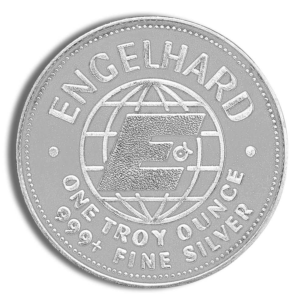 Engelhard Prospector 1 oz Silver Round Coin - One Troy Ounce – BGS