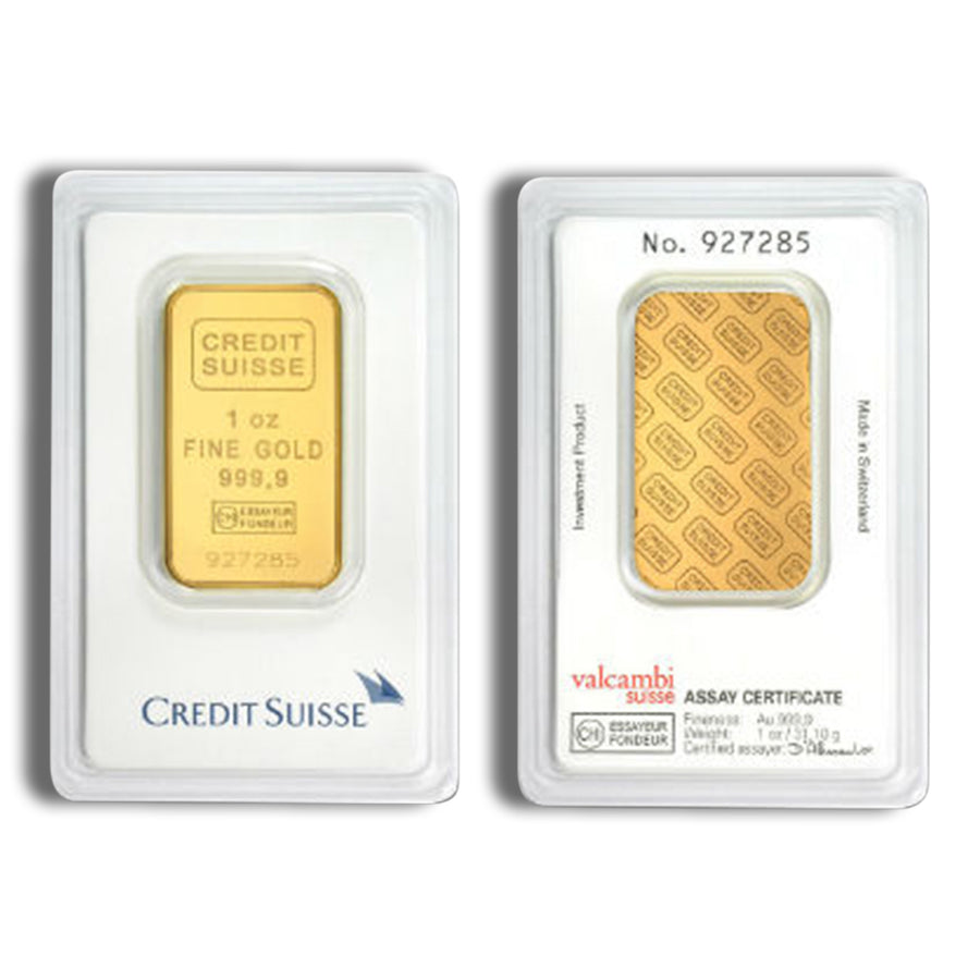 1 oz Gold Bars