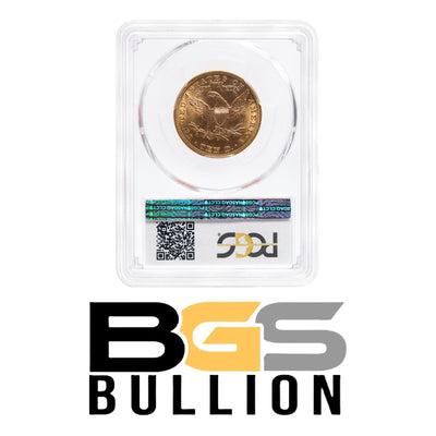 $10 Gold Liberty Eagle - PCGS MS63 - Random Date