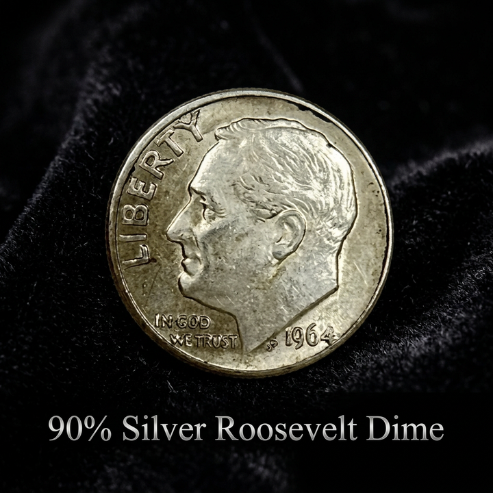 Roll of Silver Dimes – Roosevelt $5 Face Value 90% Silver – BGS